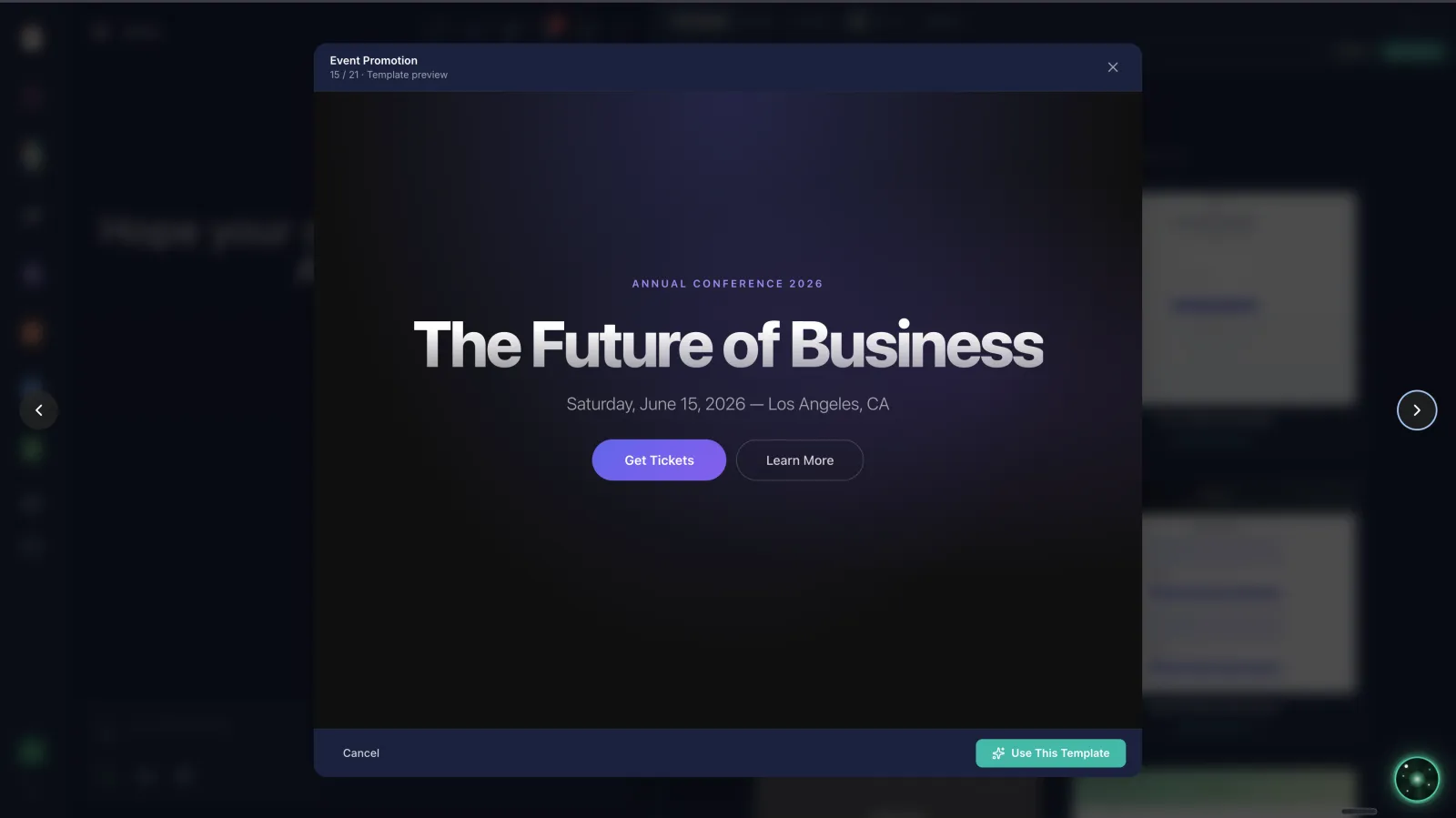 Landing Page